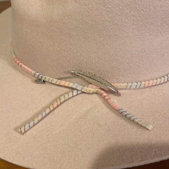 Free People Vaughn & Co Felt Wool Faith Feather Fedora main image 5